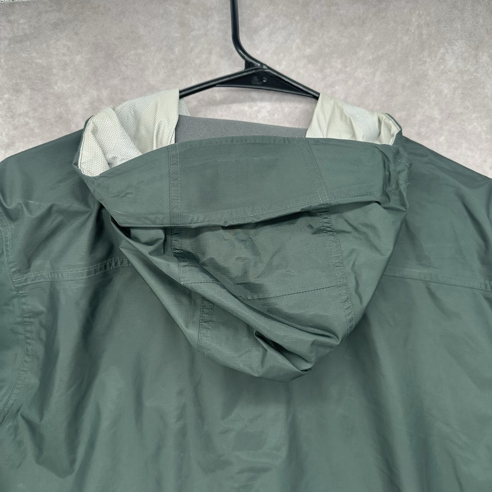 Patagonia H2No Rain Jacket Mens M Green Hooded Waterproof Shell Full Zip Coat - Picture 15 of 15